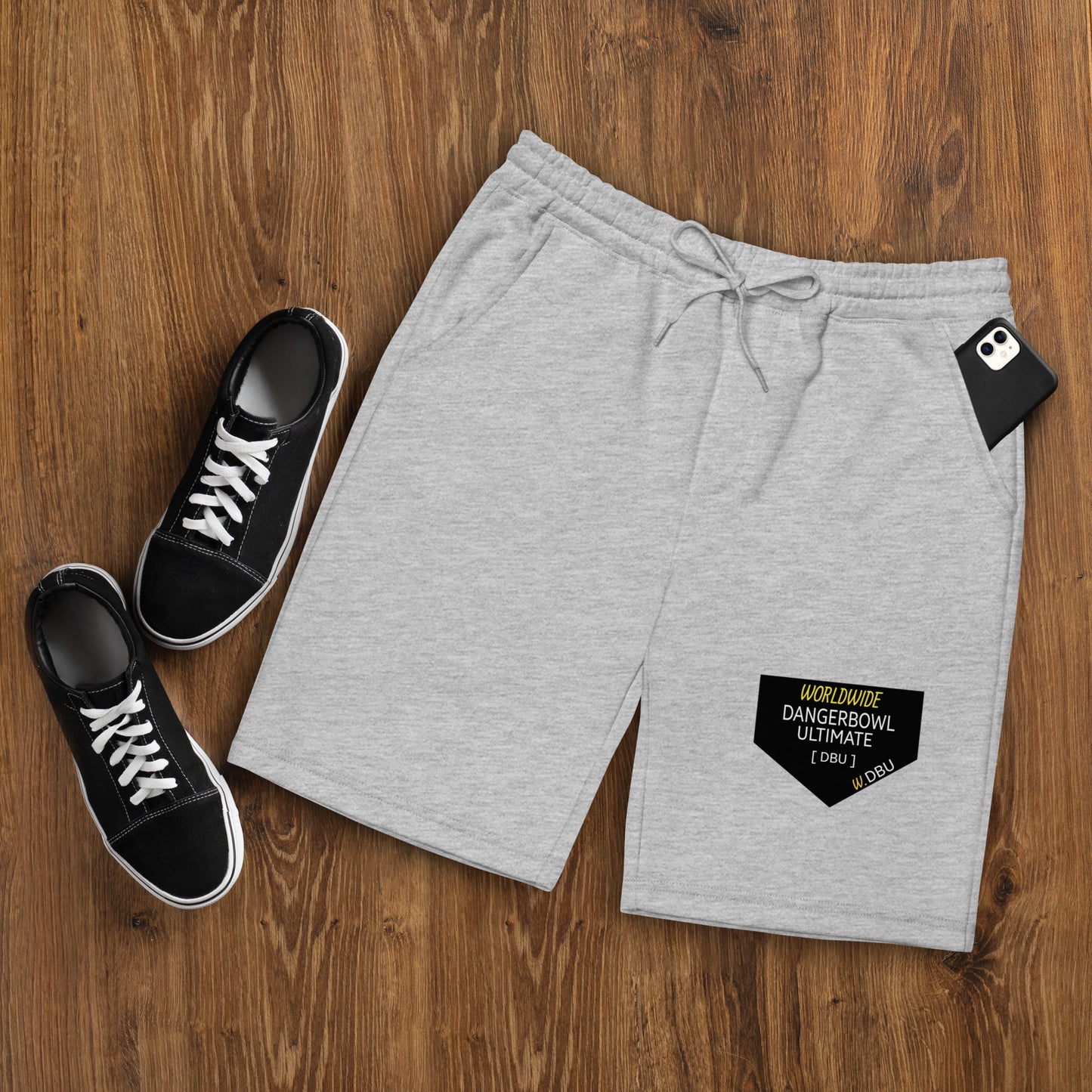 WORLDWIDE DANGERBOWL ULTIMATE -SHIELD LOGO - Men's fleece shorts