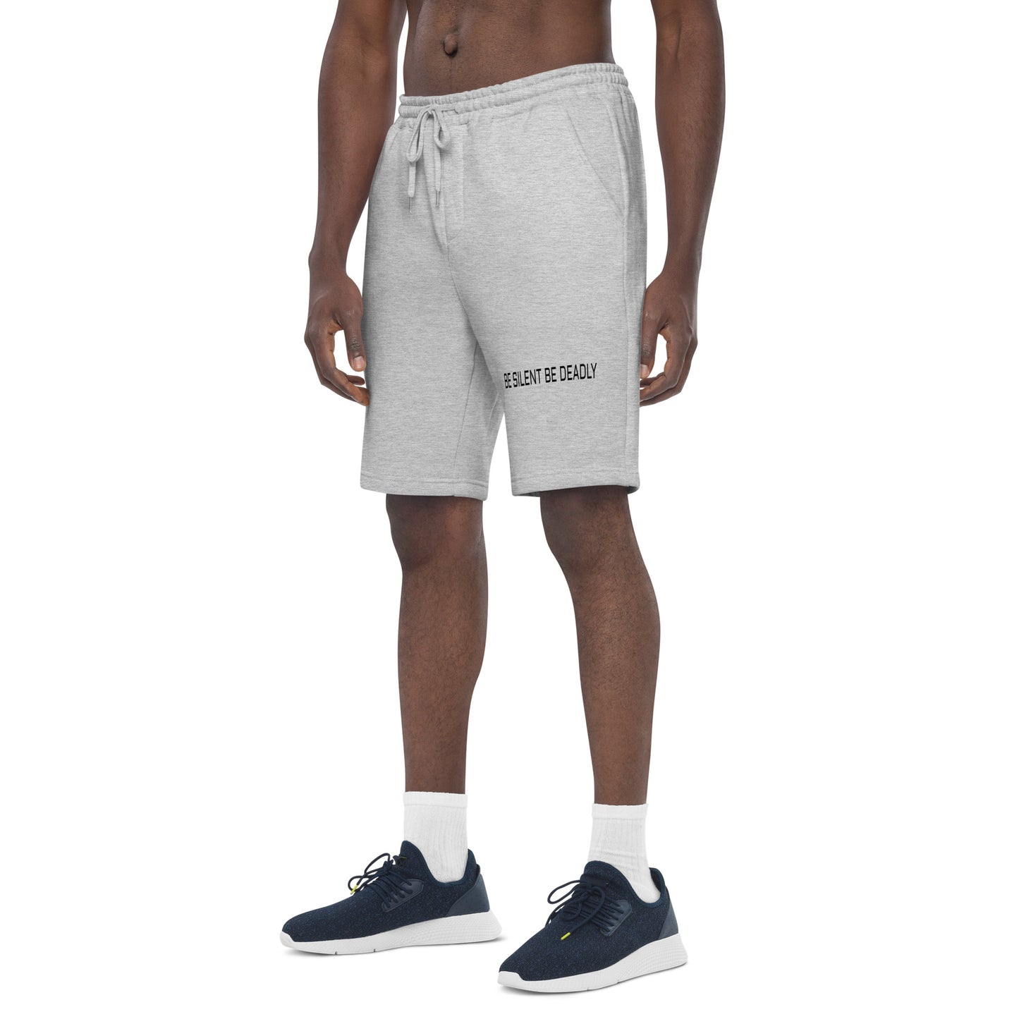 BE SILENT BE DEADLY - Men's fleece shorts