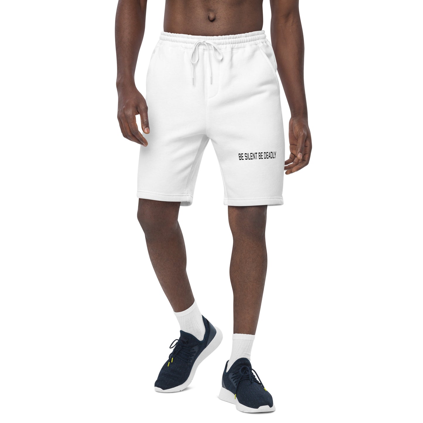 BE SILENT BE DEADLY - Men's fleece shorts