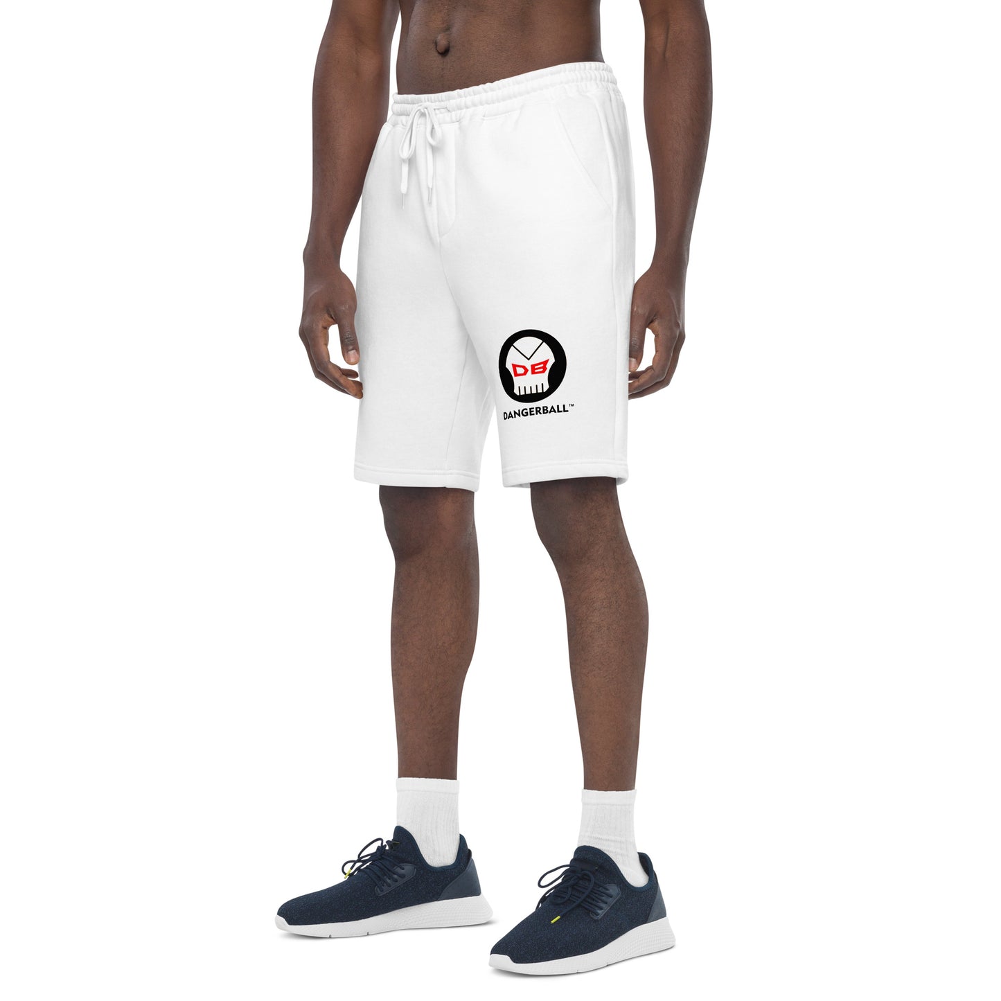 DB DANGERBALL SKULL LOGO -Men's fleece shorts