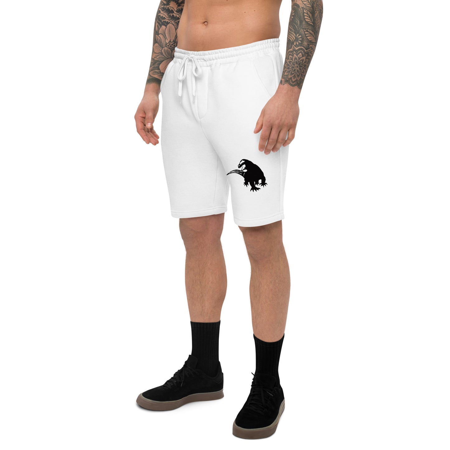 SUBB’AUTOMATIC- SPACE KOMODO DRAGON - LOGO -Men's fleece shorts