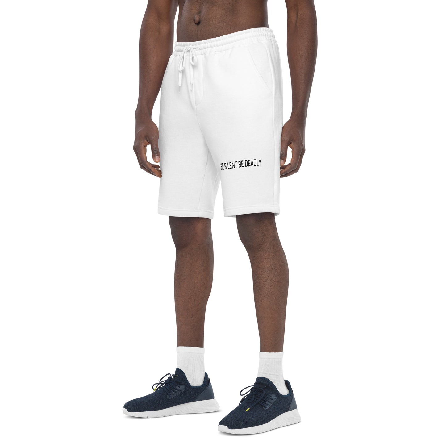 BE SILENT BE DEADLY - Men's fleece shorts