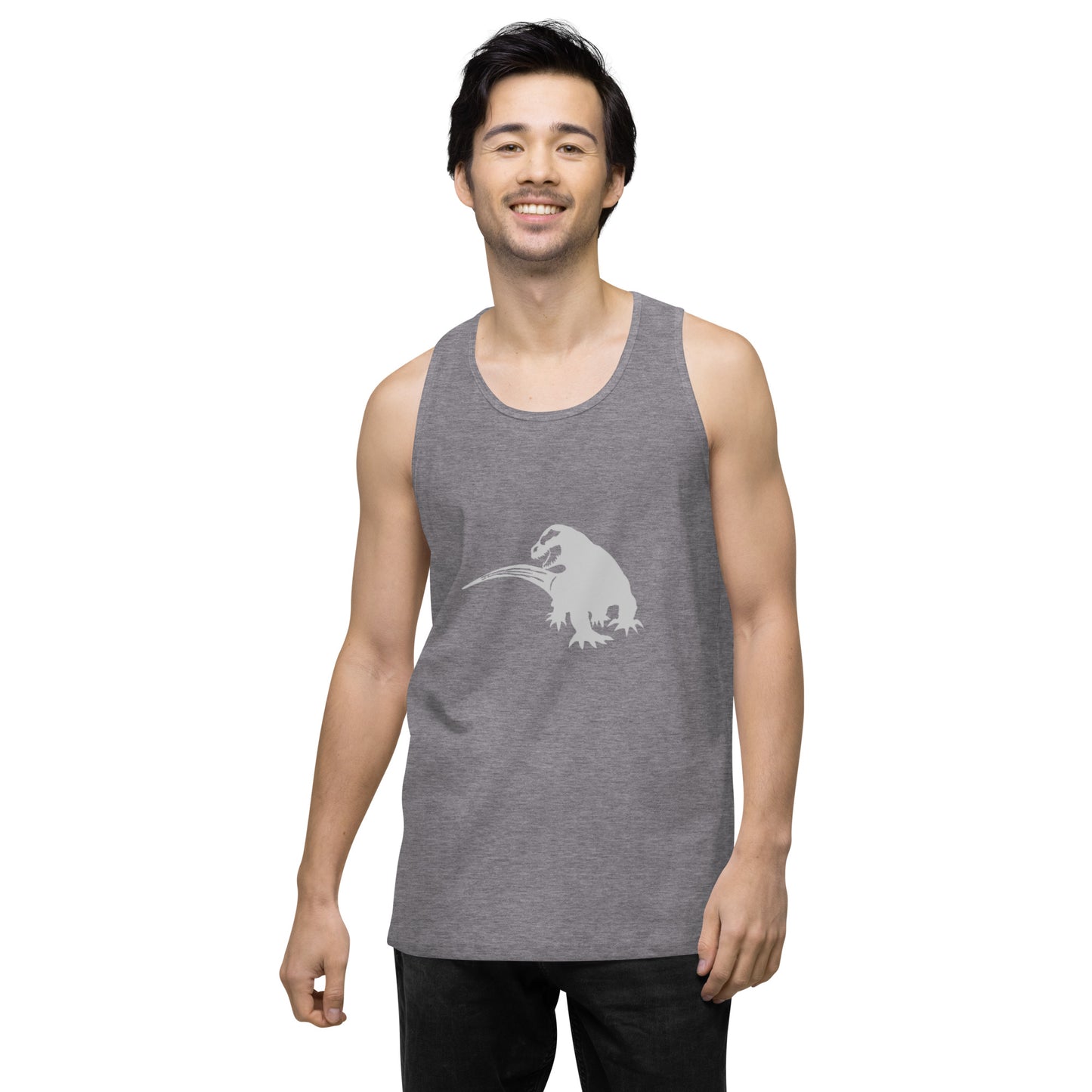 SPACE KOMODO DRAGON LOGO - SUBB'AUTOMATIC - Men’s premium tank top