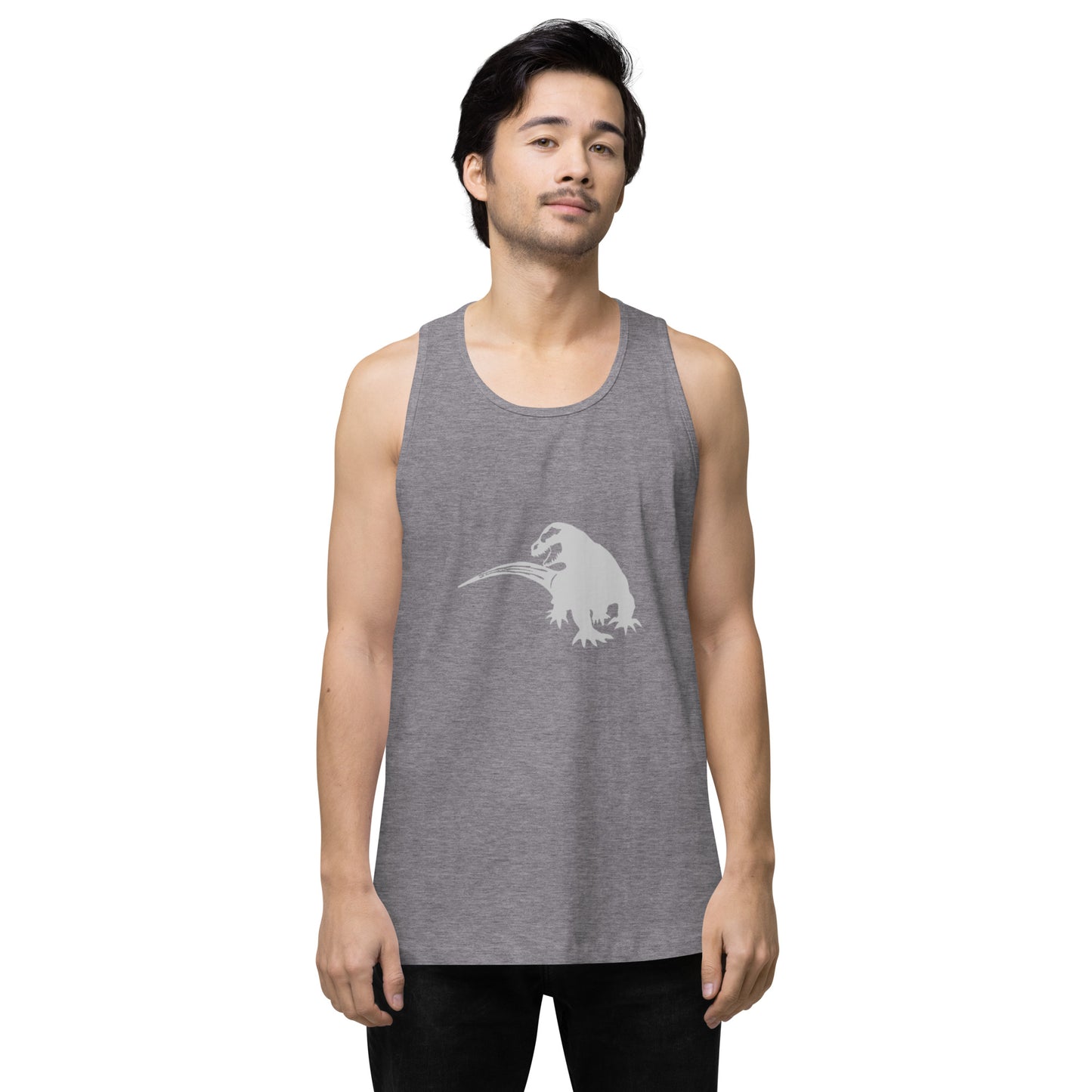 SPACE KOMODO DRAGON LOGO - SUBB'AUTOMATIC - Men’s premium tank top