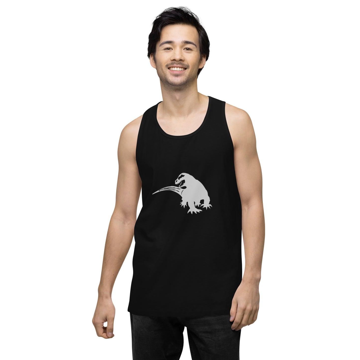 SPACE KOMODO DRAGON LOGO - SUBB'AUTOMATIC - Men’s premium tank top
