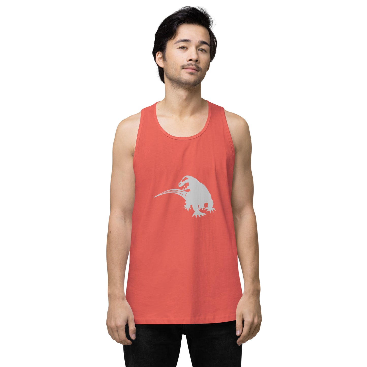 SPACE KOMODO DRAGON LOGO - SUBB'AUTOMATIC - Men’s premium tank top