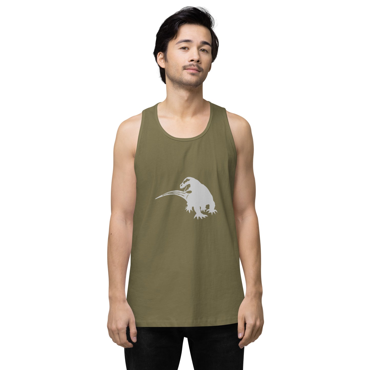 SPACE KOMODO DRAGON LOGO - SUBB'AUTOMATIC - Men’s premium tank top