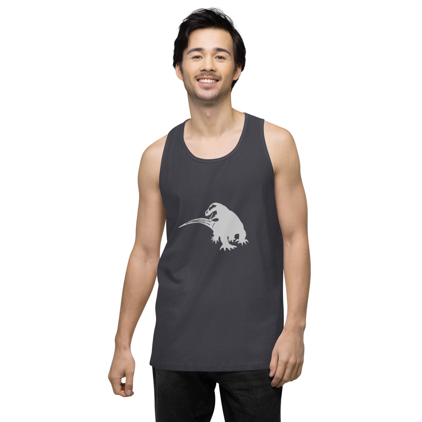 SPACE KOMODO DRAGON LOGO - SUBB'AUTOMATIC - Men’s premium tank top