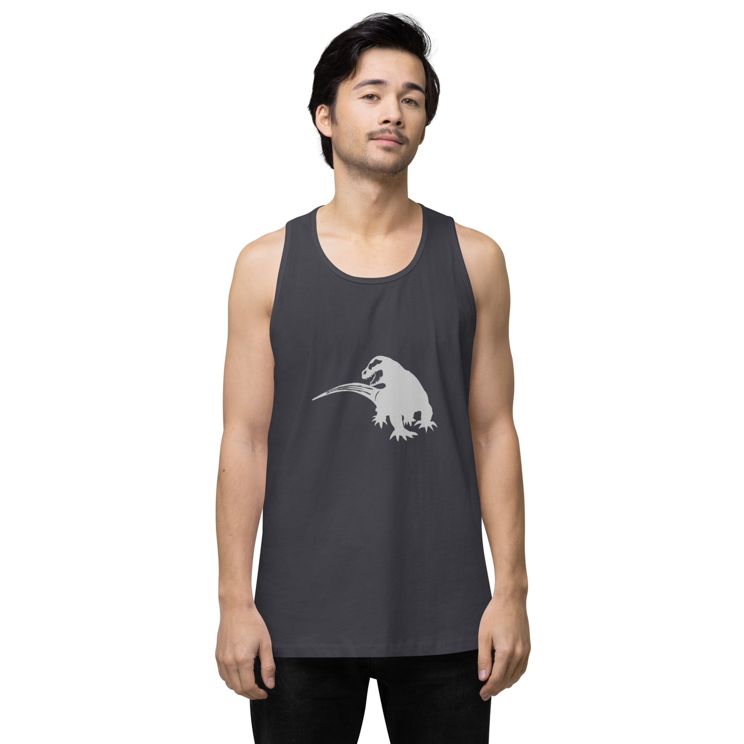 SPACE KOMODO DRAGON LOGO - SUBB'AUTOMATIC - Men’s premium tank top