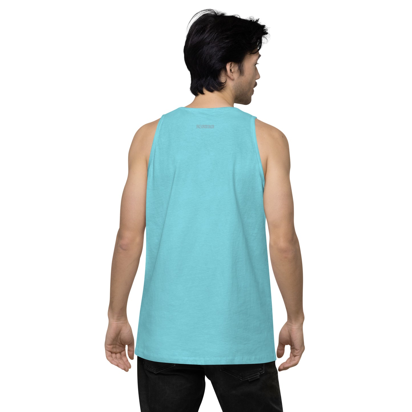SPACE KOMODO DRAGON LOGO - SUBB'AUTOMATIC - Men’s premium tank top