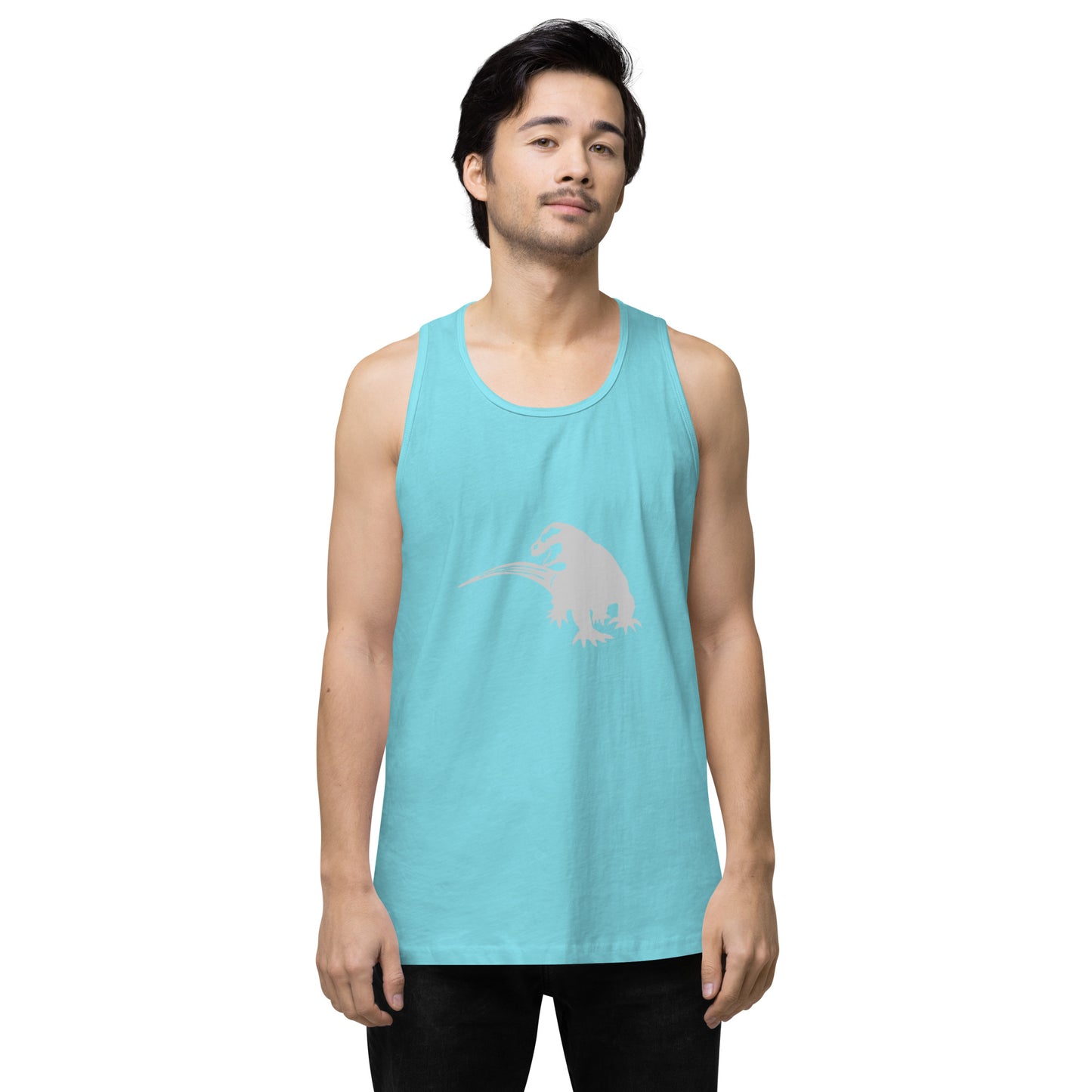 SPACE KOMODO DRAGON LOGO - SUBB'AUTOMATIC - Men’s premium tank top