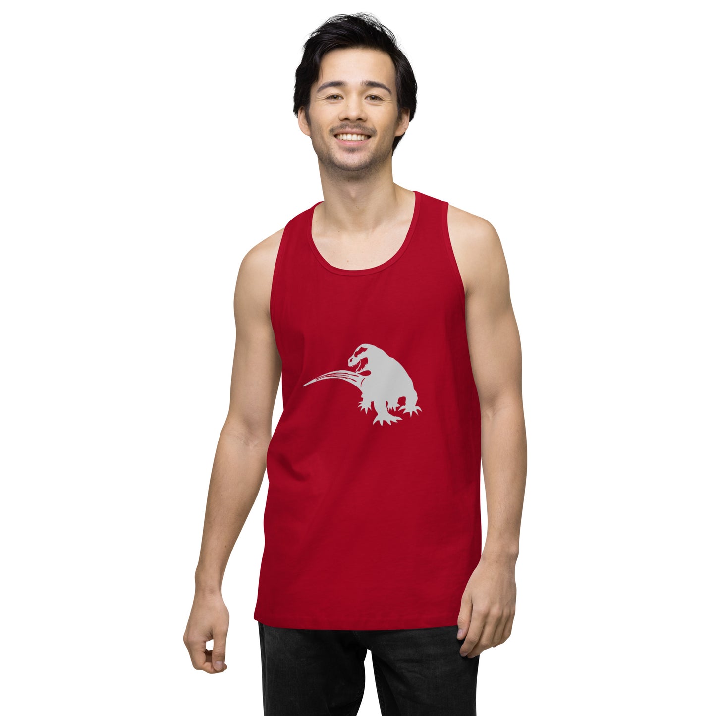 SPACE KOMODO DRAGON LOGO - SUBB'AUTOMATIC - Men’s premium tank top