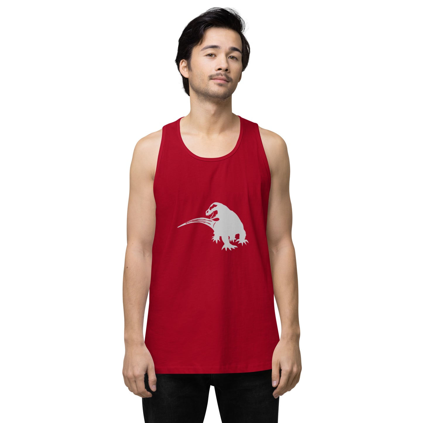 SPACE KOMODO DRAGON LOGO - SUBB'AUTOMATIC - Men’s premium tank top