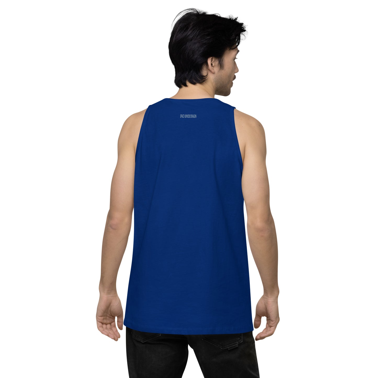 SPACE KOMODO DRAGON LOGO - SUBB'AUTOMATIC - Men’s premium tank top