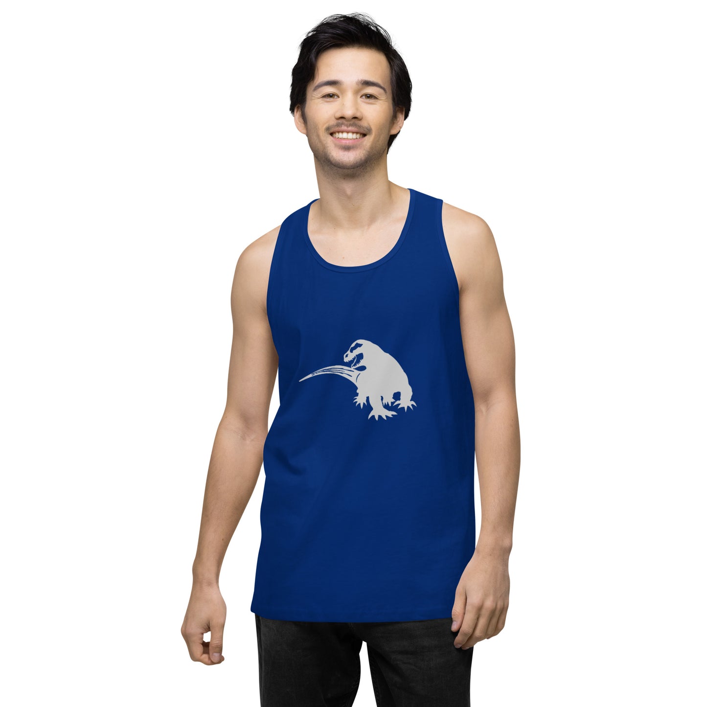 SPACE KOMODO DRAGON LOGO - SUBB'AUTOMATIC - Men’s premium tank top