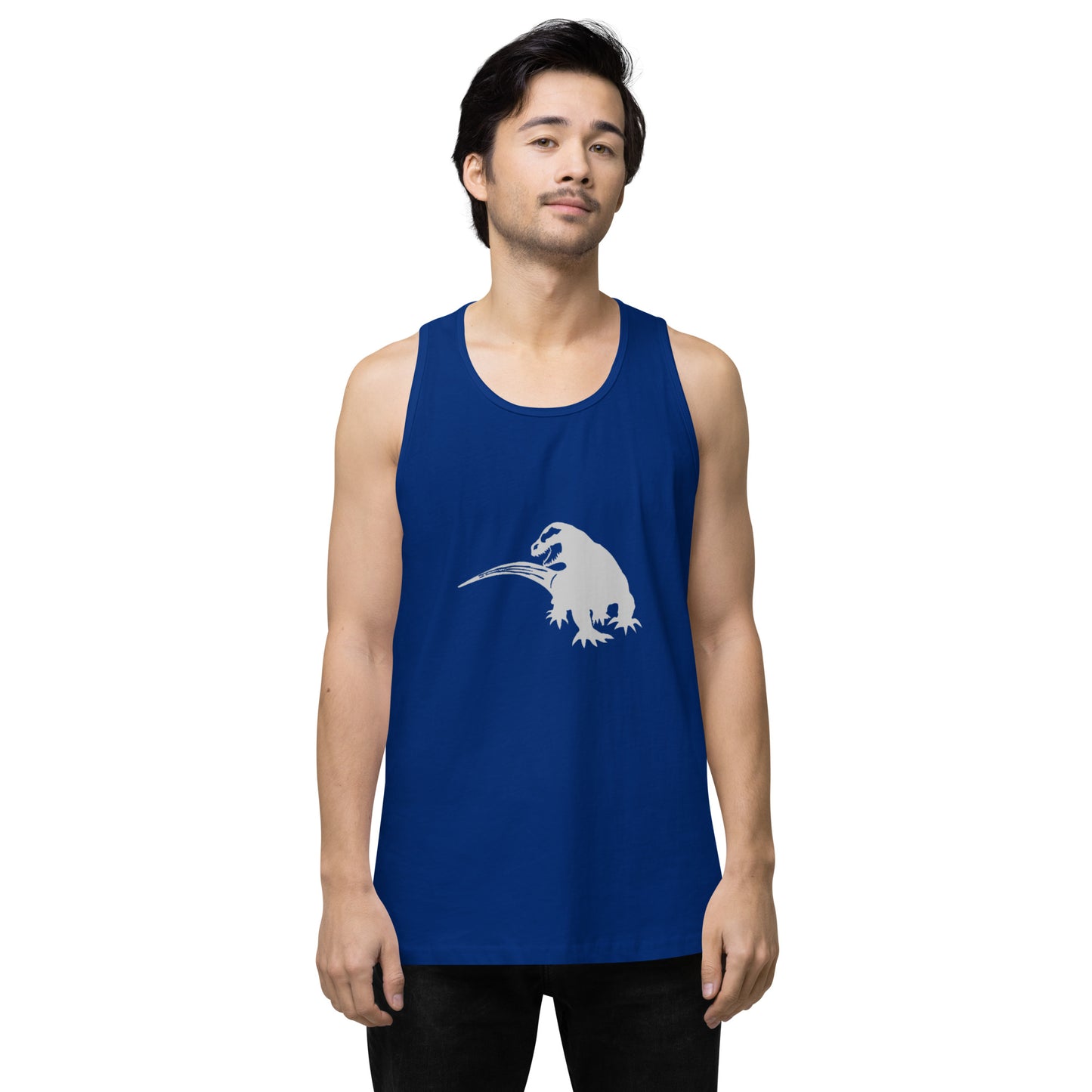SPACE KOMODO DRAGON LOGO - SUBB'AUTOMATIC - Men’s premium tank top
