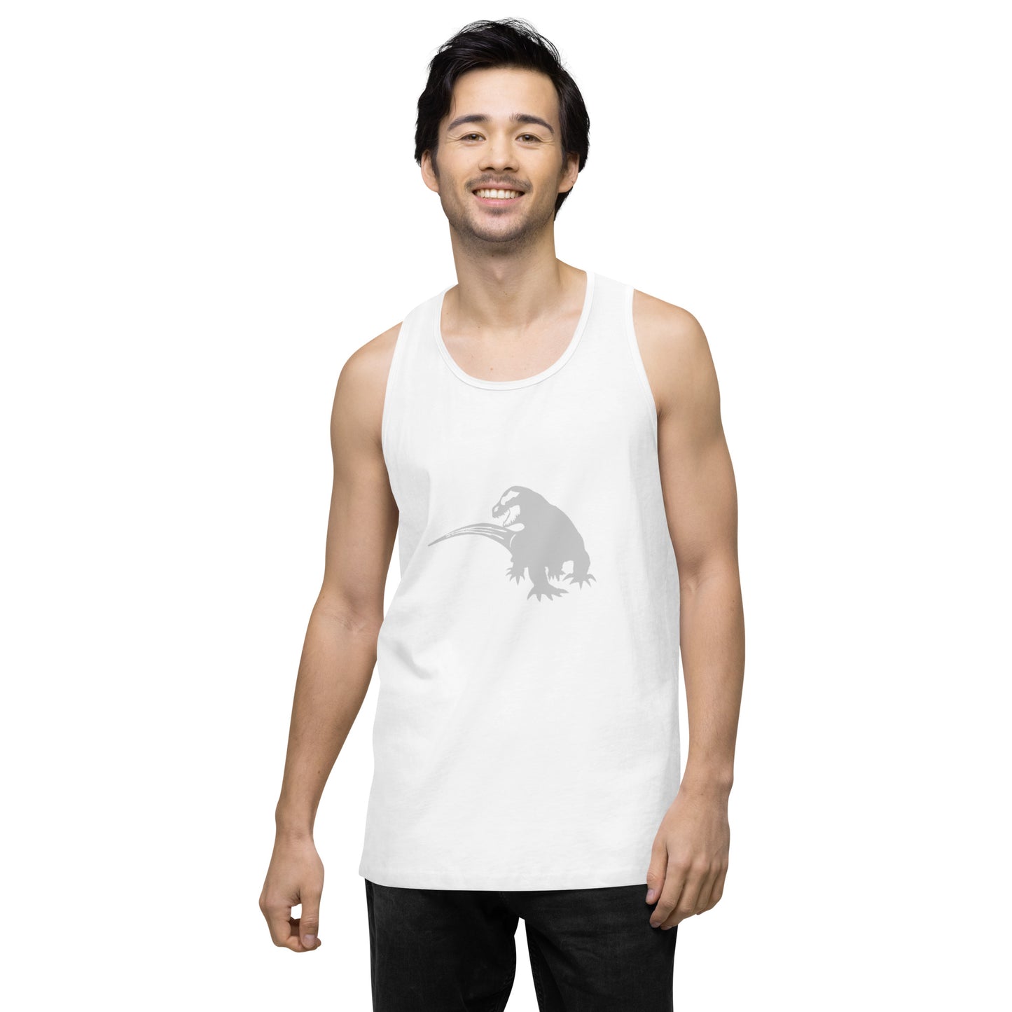 SPACE KOMODO DRAGON LOGO - SUBB'AUTOMATIC - Men’s premium tank top