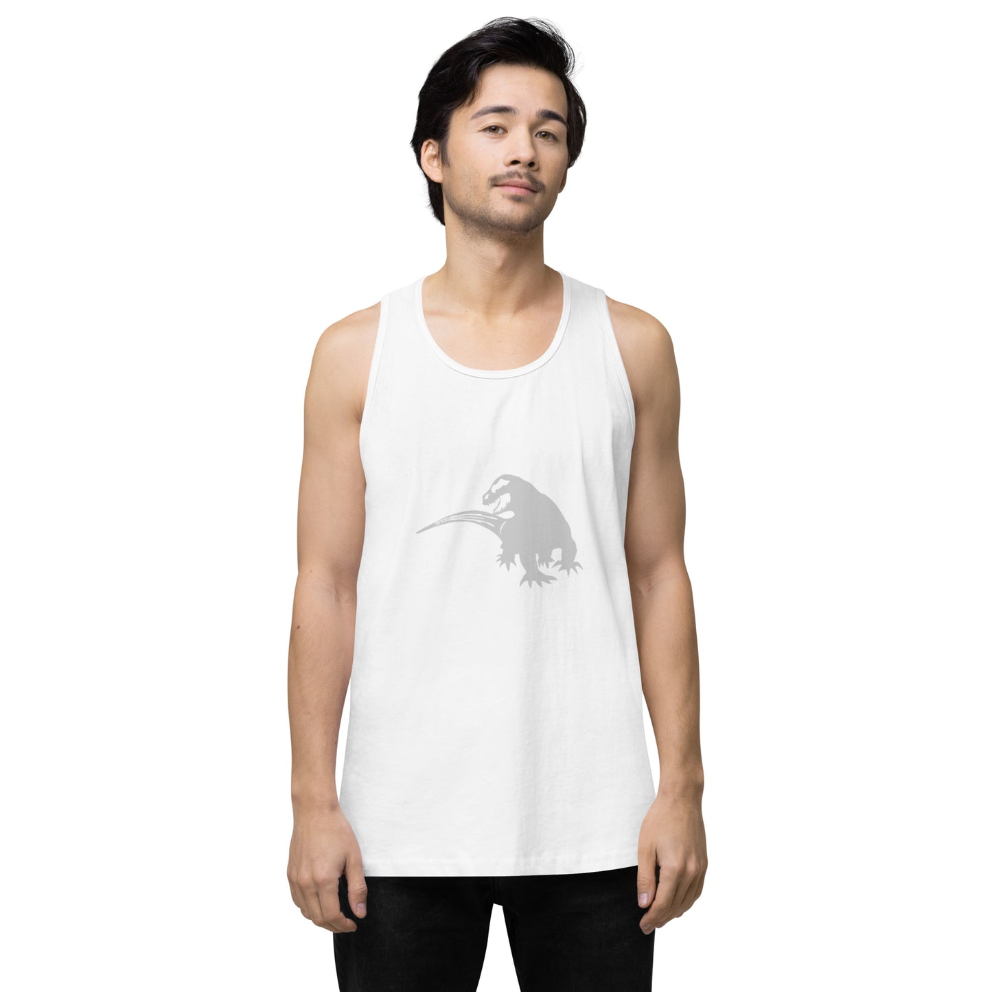 SPACE KOMODO DRAGON LOGO - SUBB'AUTOMATIC - Men’s premium tank top
