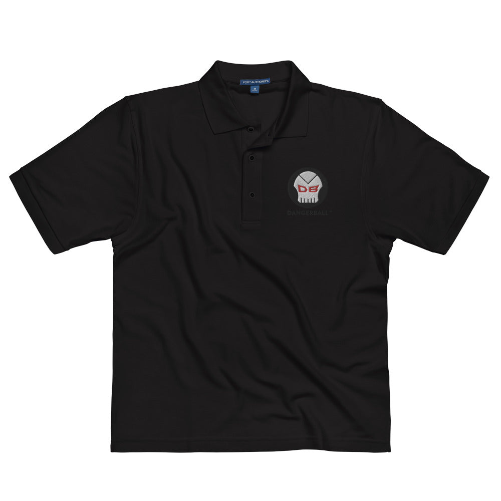 DB DANGERBALL SKULL LOGO -Men's Premium Polo