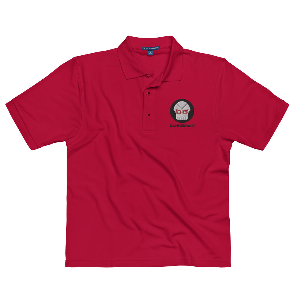 DB DANGERBALL SKULL LOGO -Men's Premium Polo