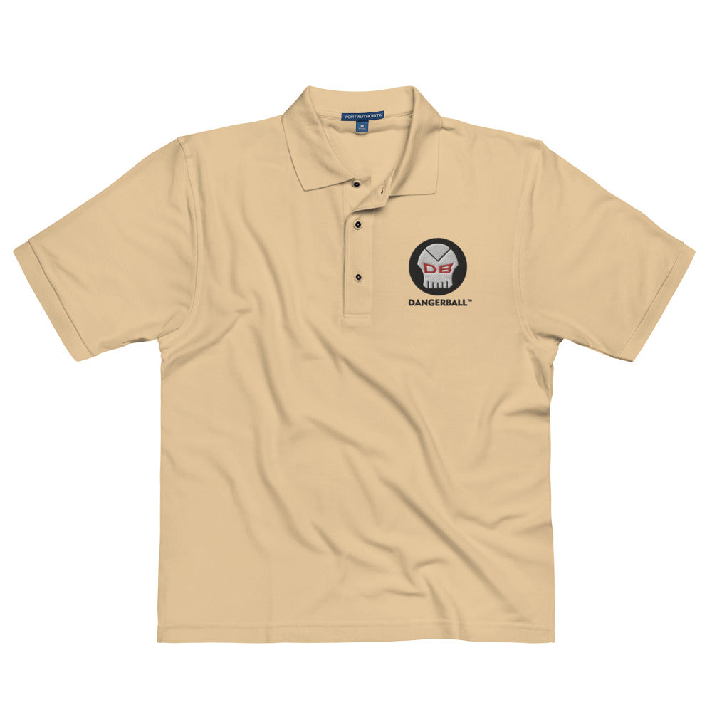 DB DANGERBALL SKULL LOGO -Men's Premium Polo