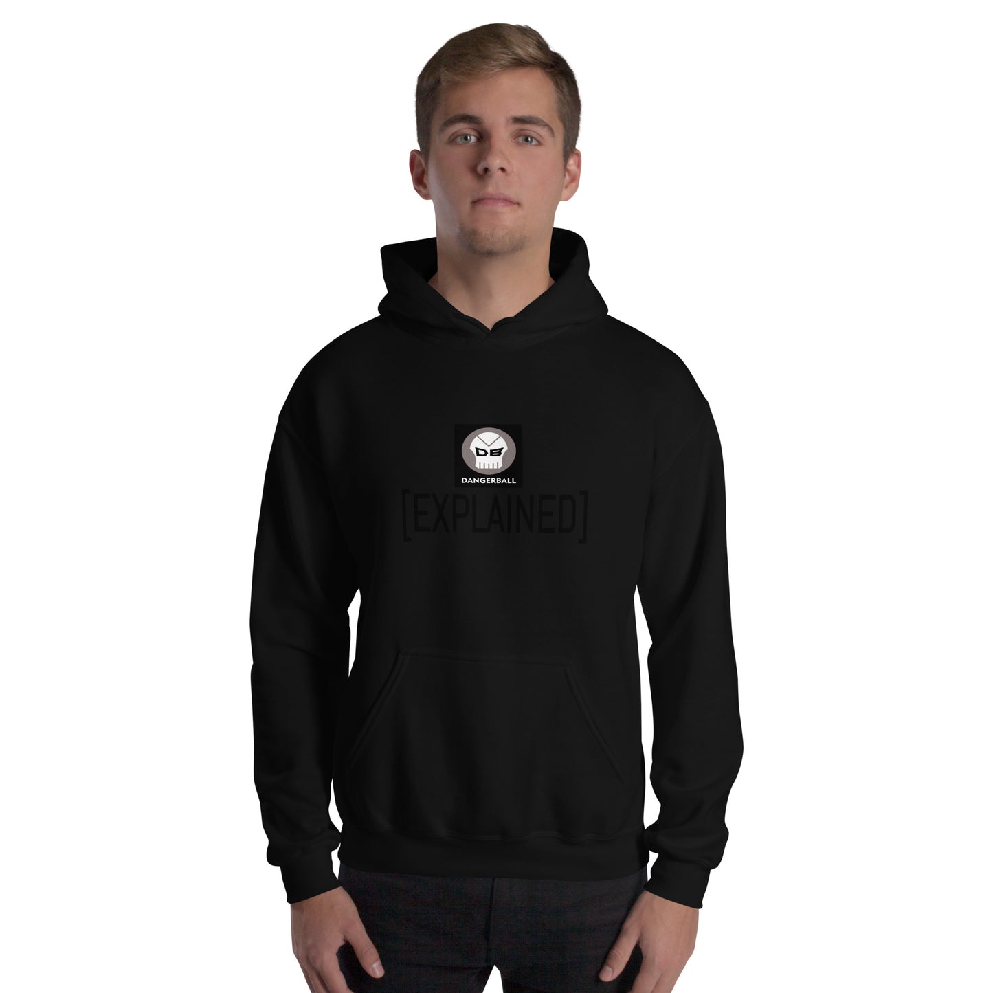 DANGERBALL EXPLAINED- DB SKULL LOGO - Unisex Hoodie