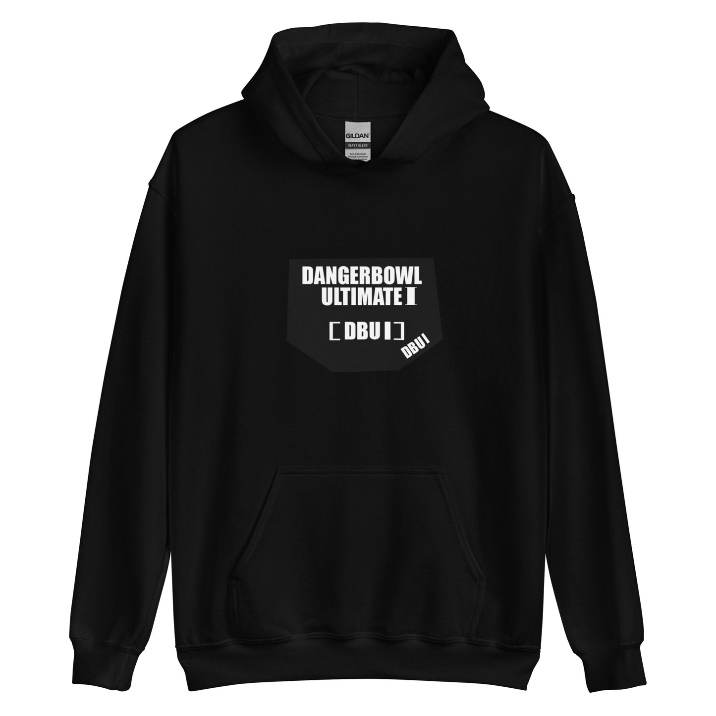 DANGERBOWL ULTIMATE INTERNATIONAL SHIELD LOGO - Unisex Hoodie