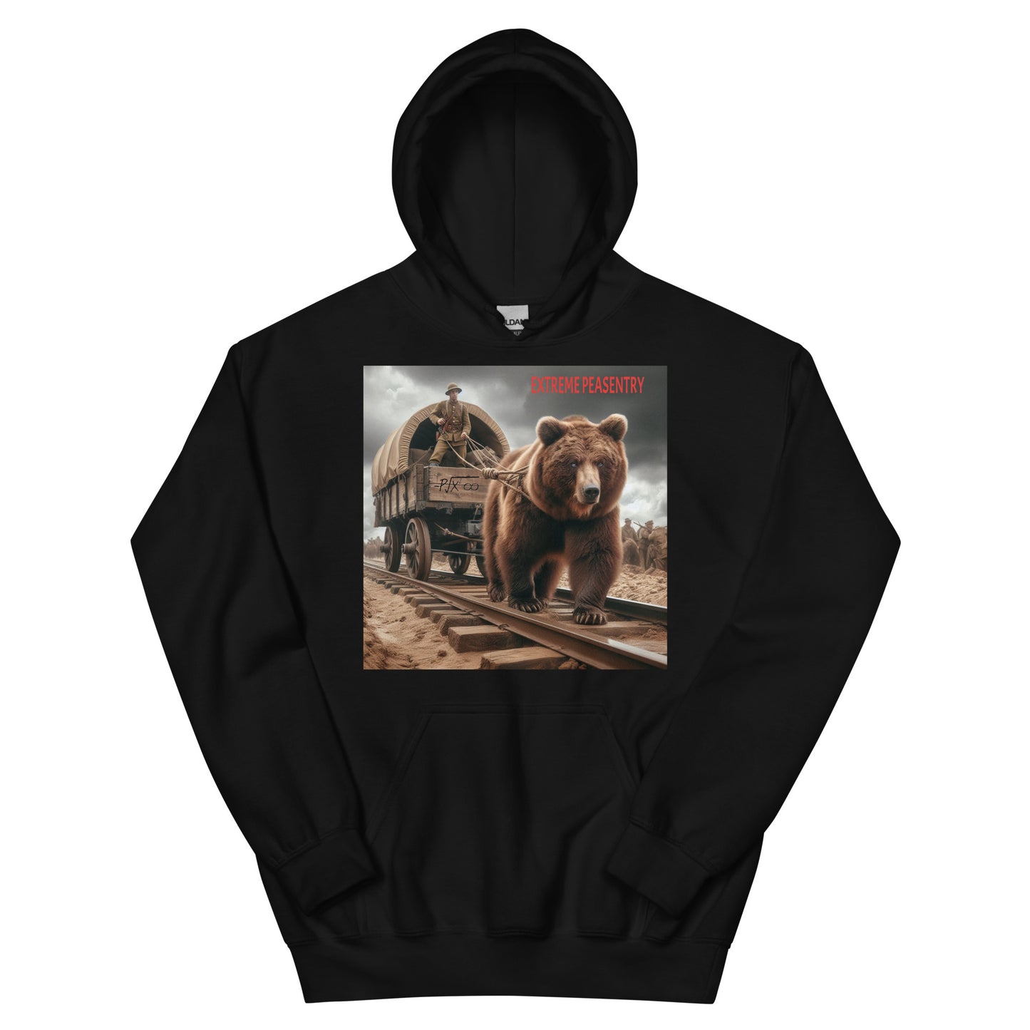 EXTREME PEASENTRY -PX2~ - REGERT- WAR BEAR #1 - Unisex Hoodie