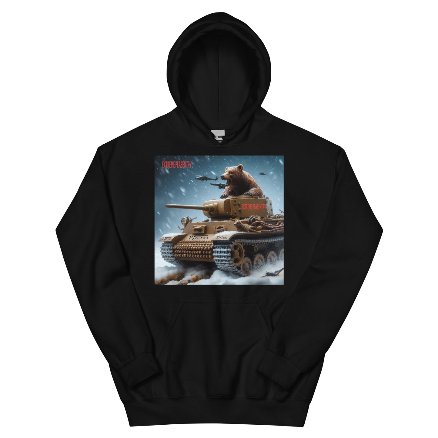 EXTREME PEASENTRY -PX2~ - REGERT- WAR BEAR #3 - Unisex Hoodie
