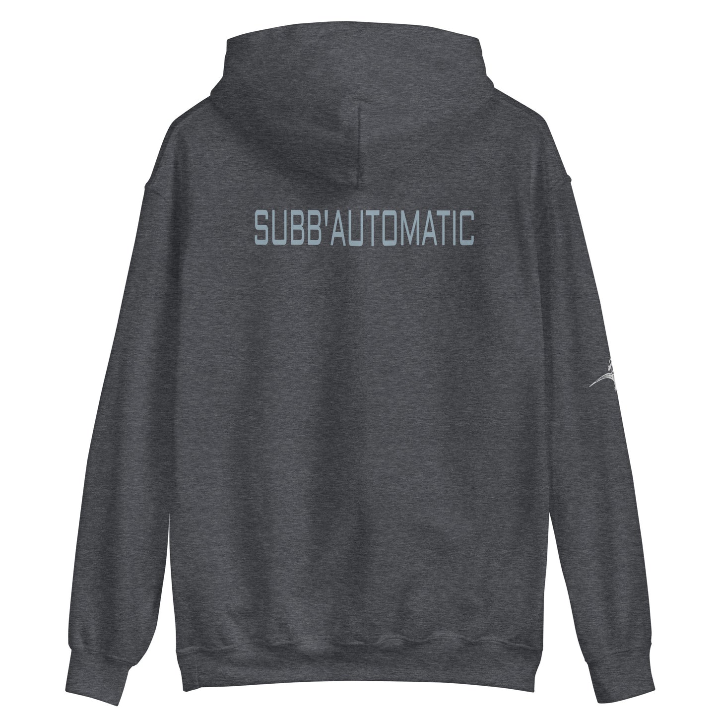 SUBB’AUTOMATIC- SUBB’ - SPACE KOMODO DRAGON TEXT & LOGO- BE SILENT BE DEADLY- FEARLESS OF DEVILS- STRIKE BEFORE THEY DO- Unisex Hoodie