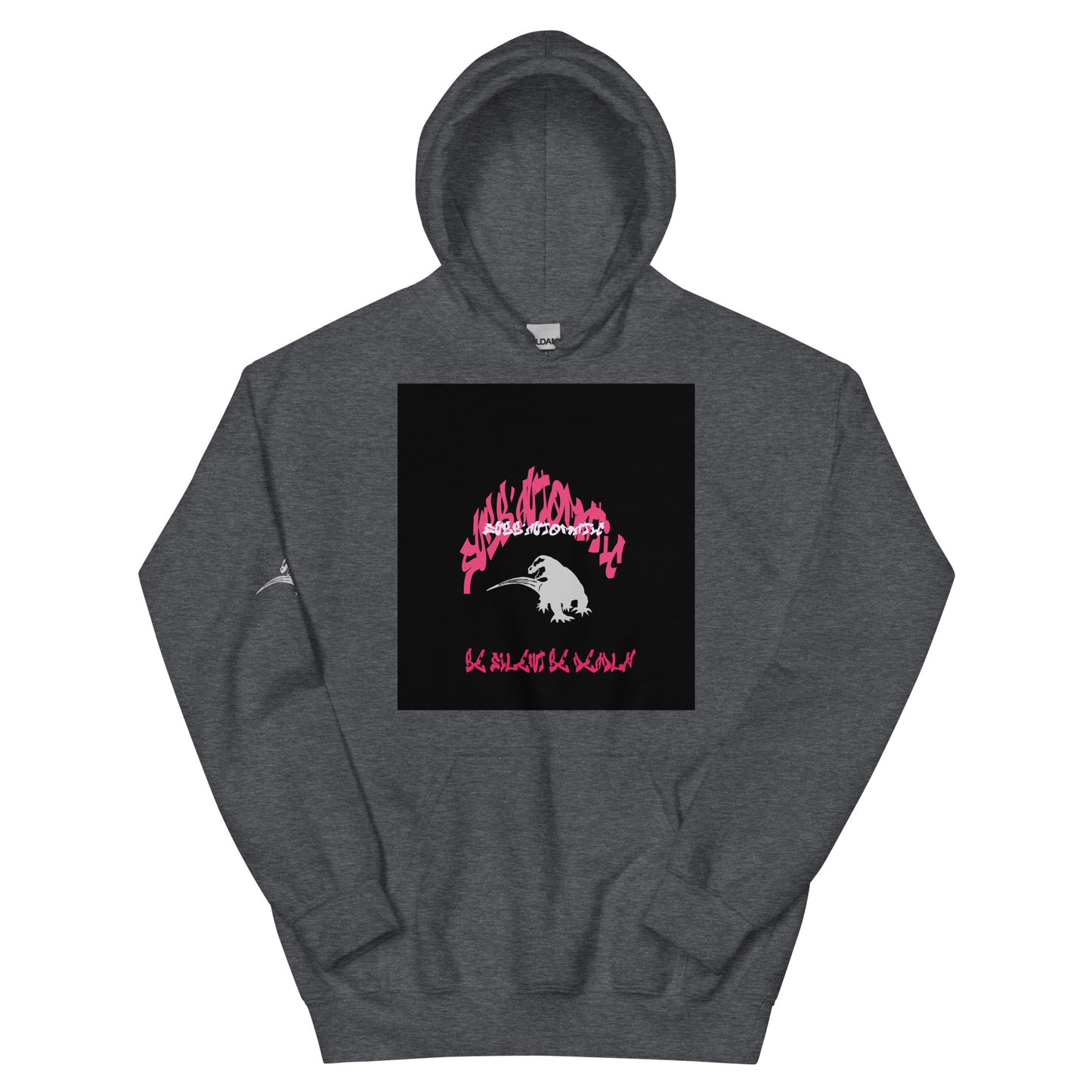 SUBB'AUTOMATIC- SPACE KOMODO DRAGON - BE SILENT BE DEADLY - Unisex Hoodie