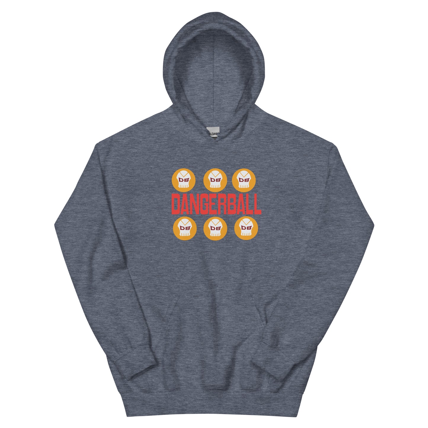 DANGERBALL - 6 TIMES - DB DANGERBALL SKULL - WIN NOW NOT LATER - VERSION - Unisex Hoodie