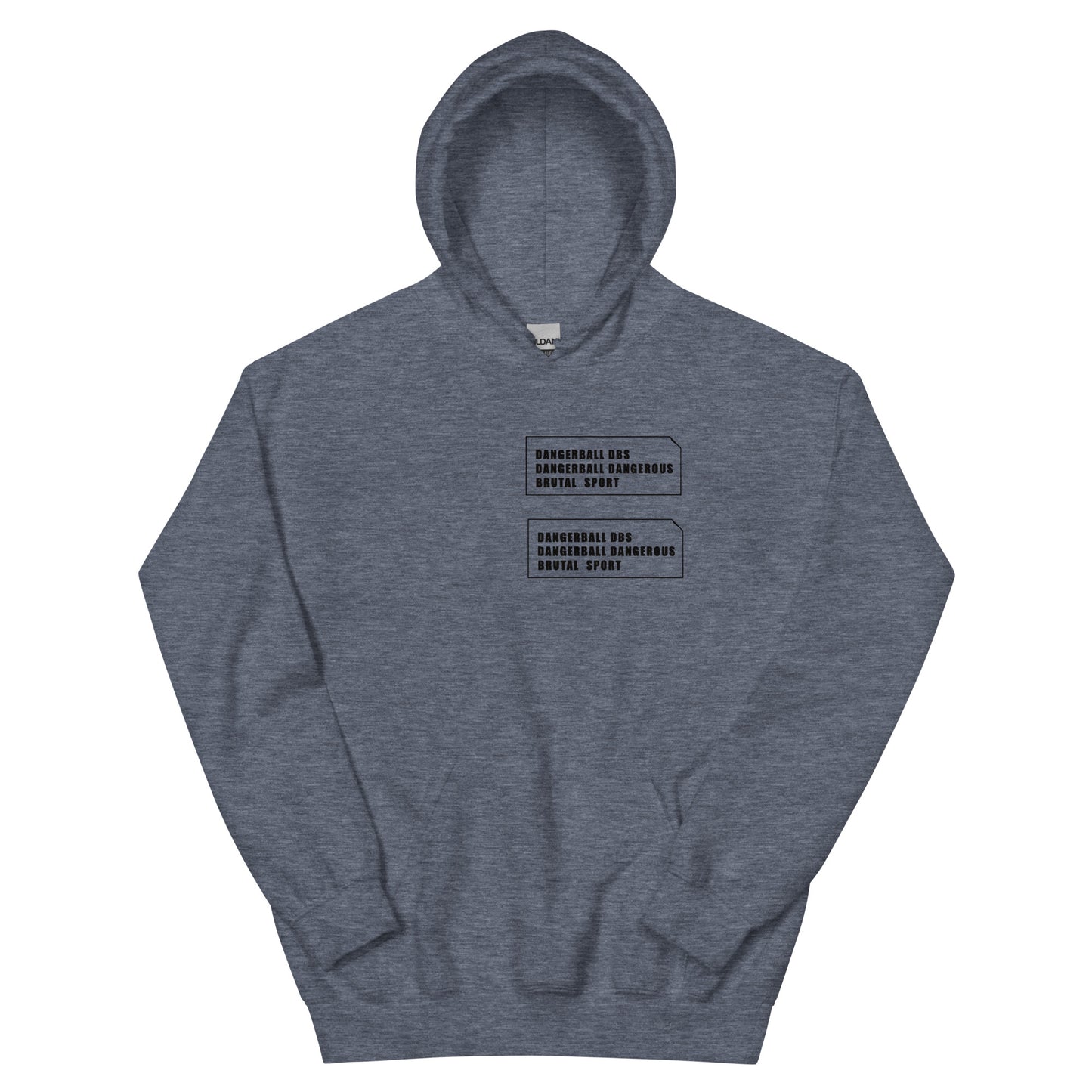 DANGERBALL DBS- DANGEROUS BRUTAL SPORT - Times 2X - Unisex Hoodie