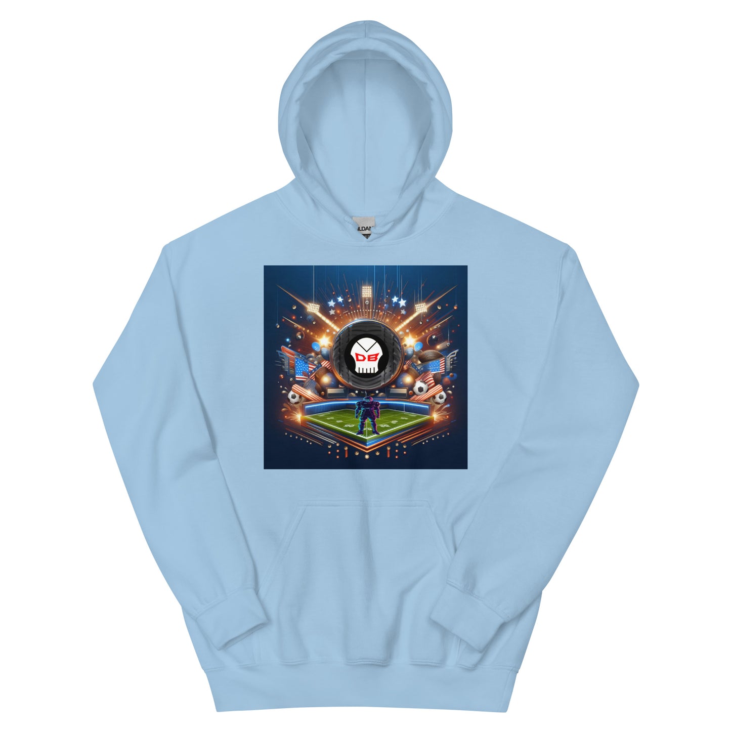 DANGERBALL - HUMAN WEAPON - POWERUP - VERSION - Unisex Hoodie