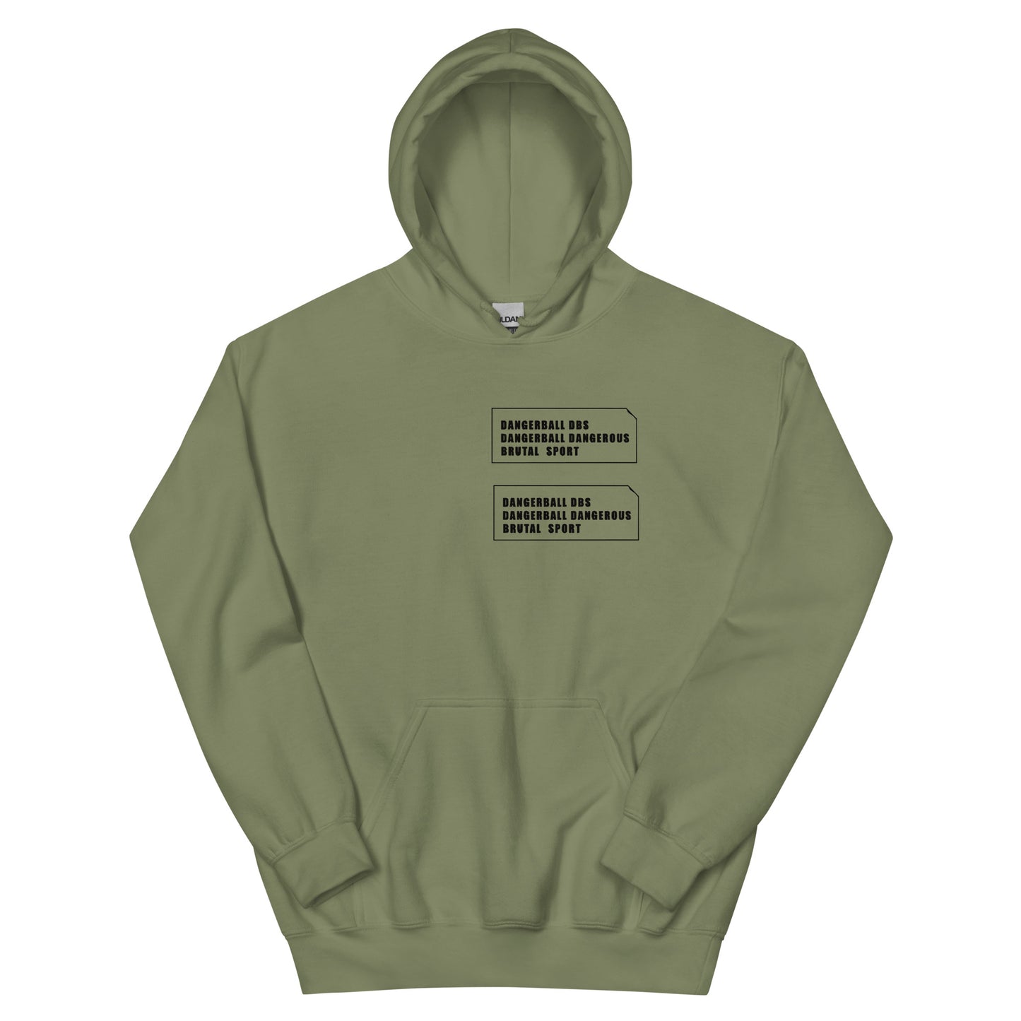 DANGERBALL DBS- DANGEROUS BRUTAL SPORT - Times 2X - Unisex Hoodie