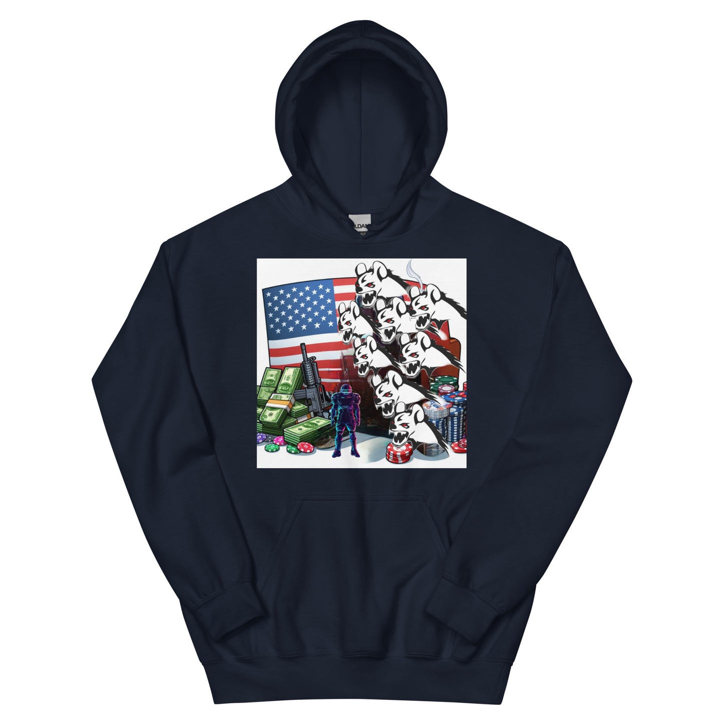 DANGERBALL - HUMAN WEAPON - VS GAMBLING HYENAS - VERSION - Unisex Hoodie