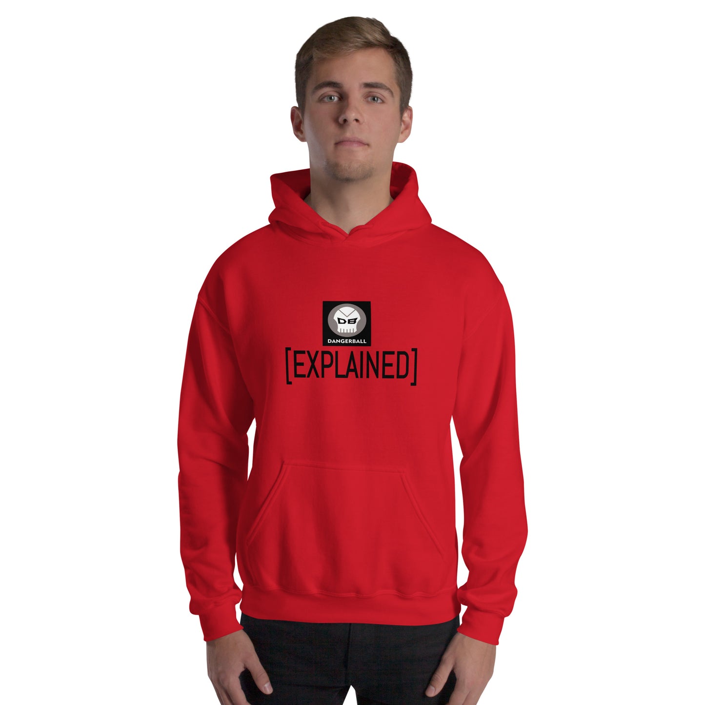 DANGERBALL EXPLAINED- DB SKULL LOGO - Unisex Hoodie