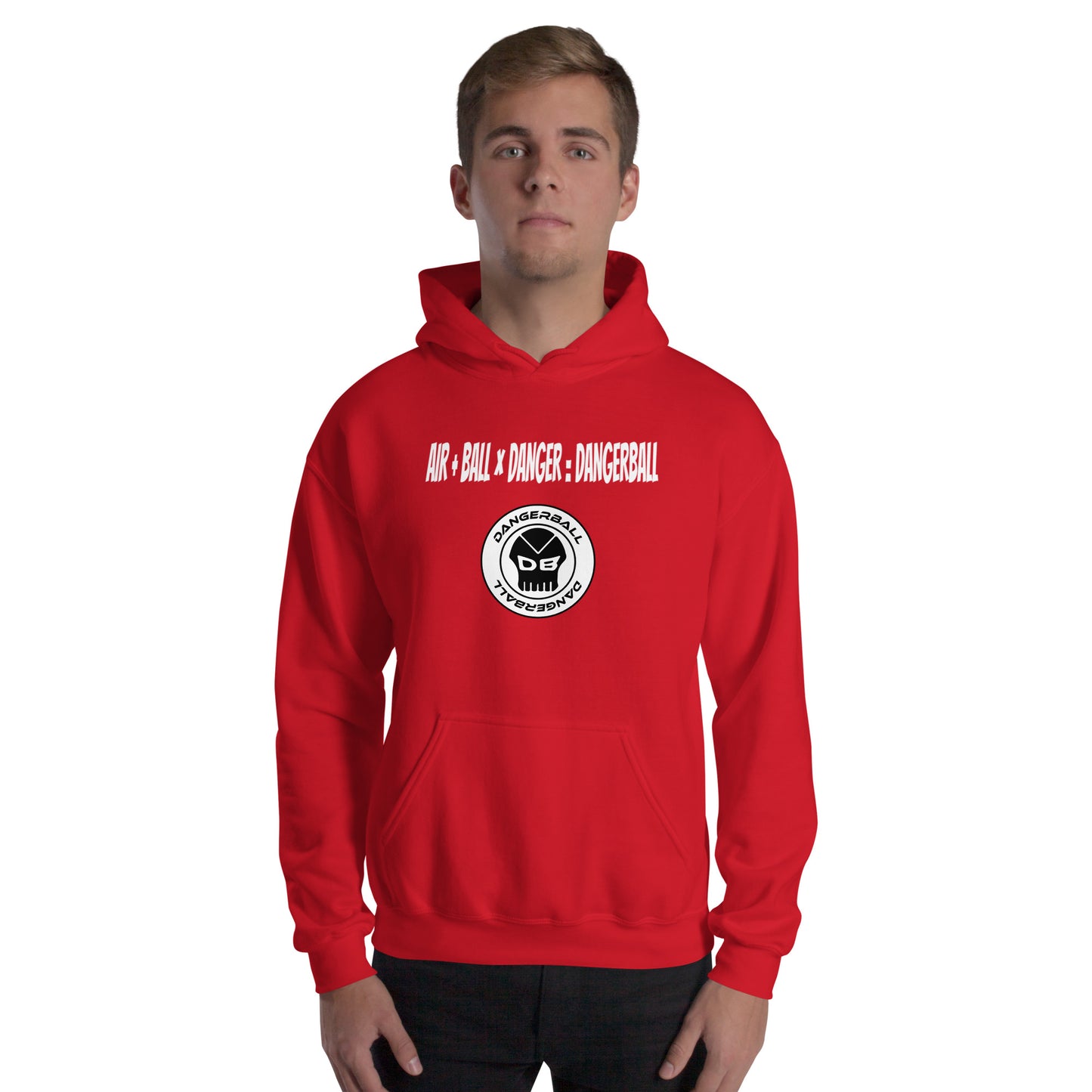 AIR + BALL x DANGER = DANGERBAL - DANGERBALL CIRCLE LOGO -Unisex Hoodie