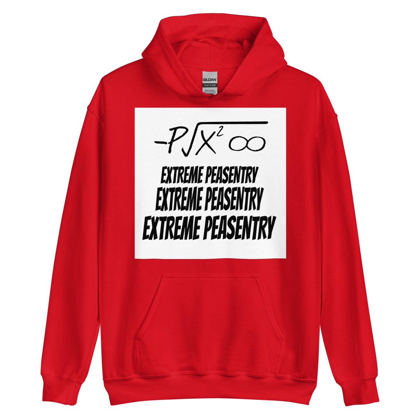 EXTREME PEASENTRY -3 TIMES - -PX2 Logo -Unisex Hoodie