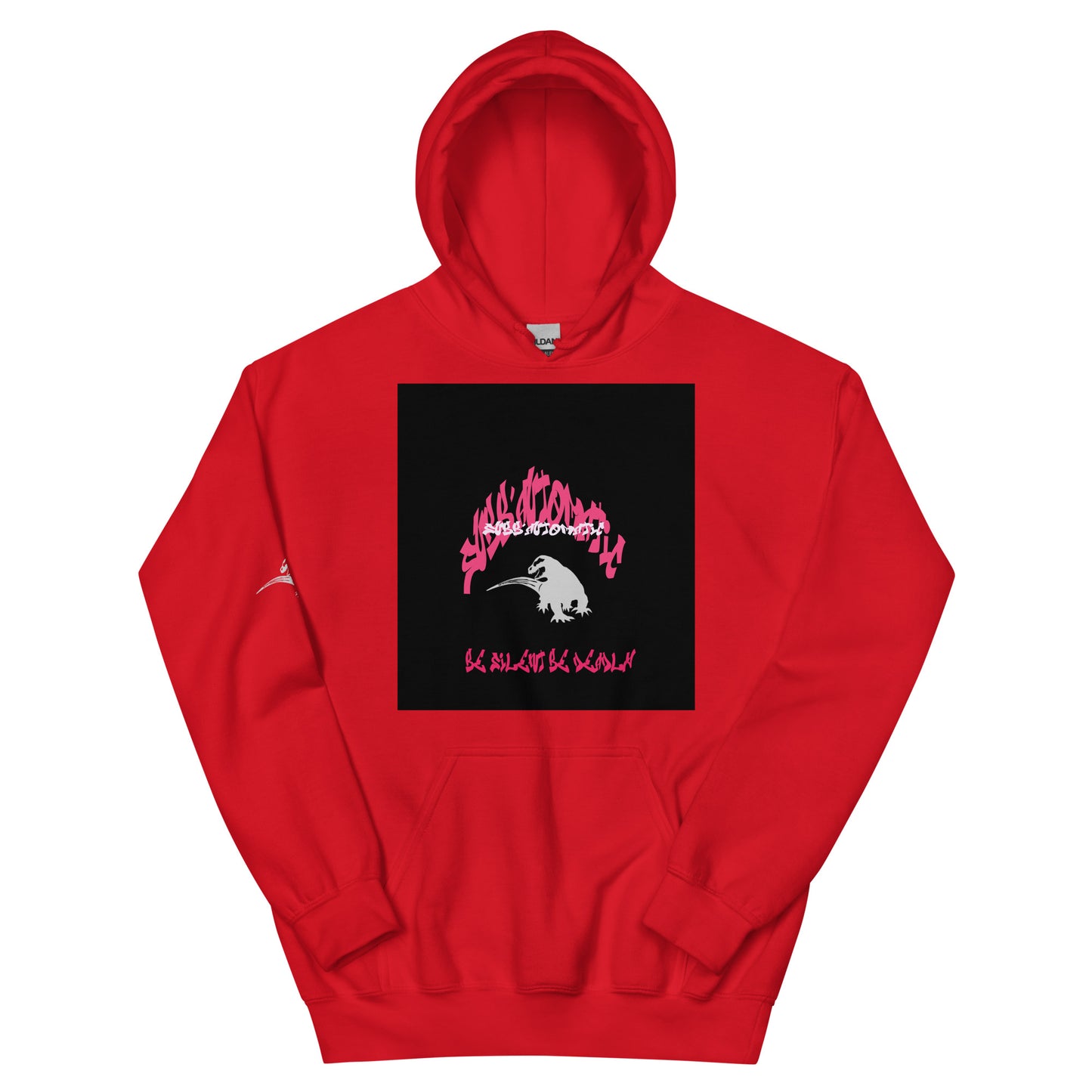 SUBB'AUTOMATIC- SPACE KOMODO DRAGON - BE SILENT BE DEADLY - Unisex Hoodie