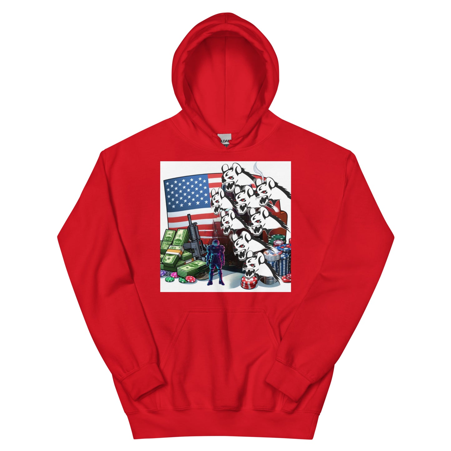 DANGERBALL - HUMAN WEAPON - VS GAMBLING HYENAS - VERSION - Unisex Hoodie