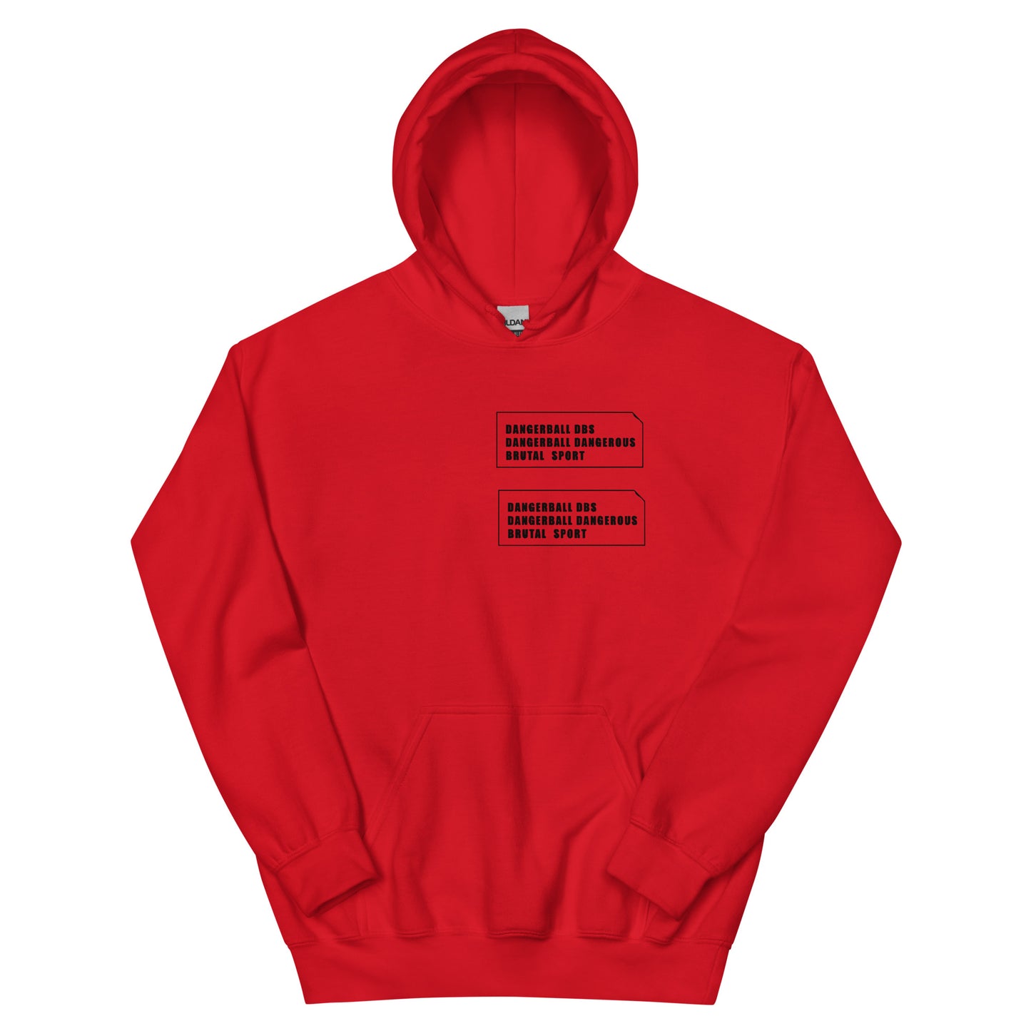 DANGERBALL DBS- DANGEROUS BRUTAL SPORT - Times 2X - Unisex Hoodie