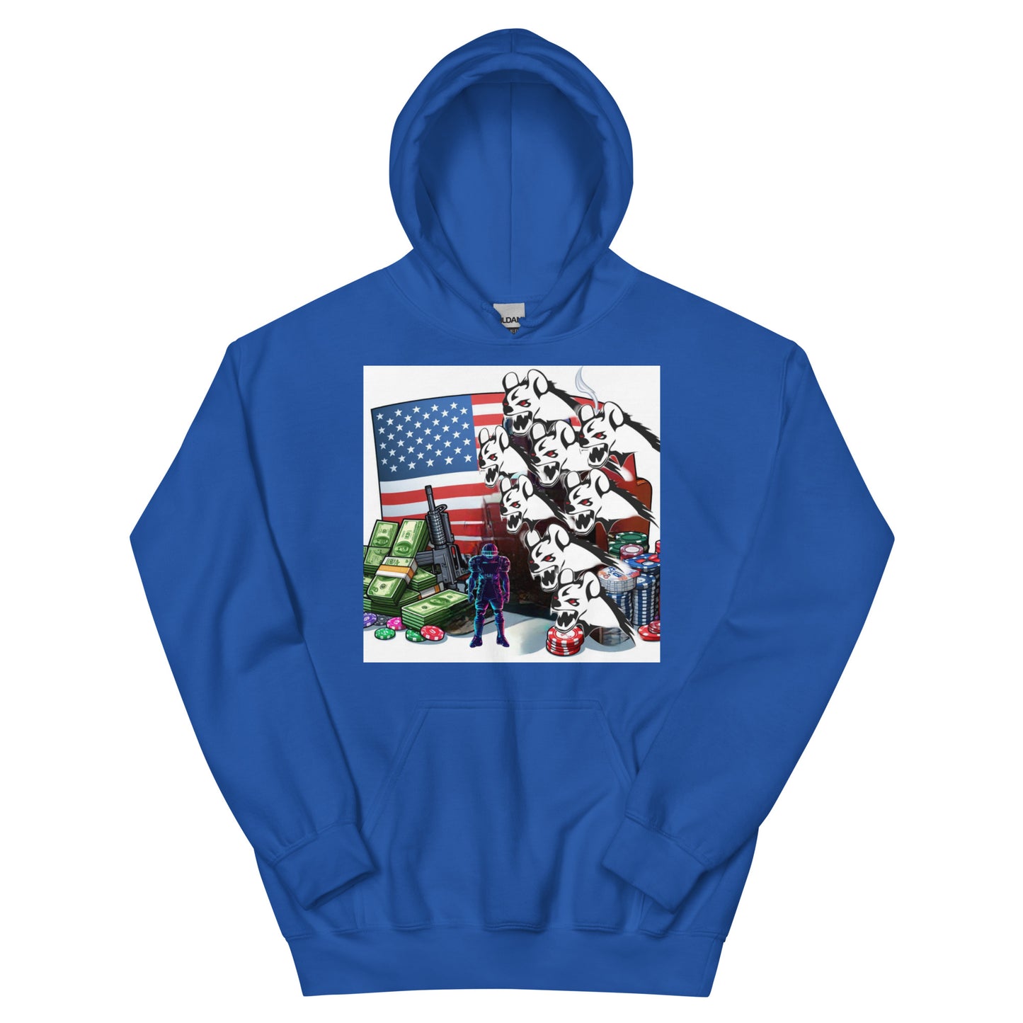 DANGERBALL - HUMAN WEAPON - VS GAMBLING HYENAS - VERSION - Unisex Hoodie