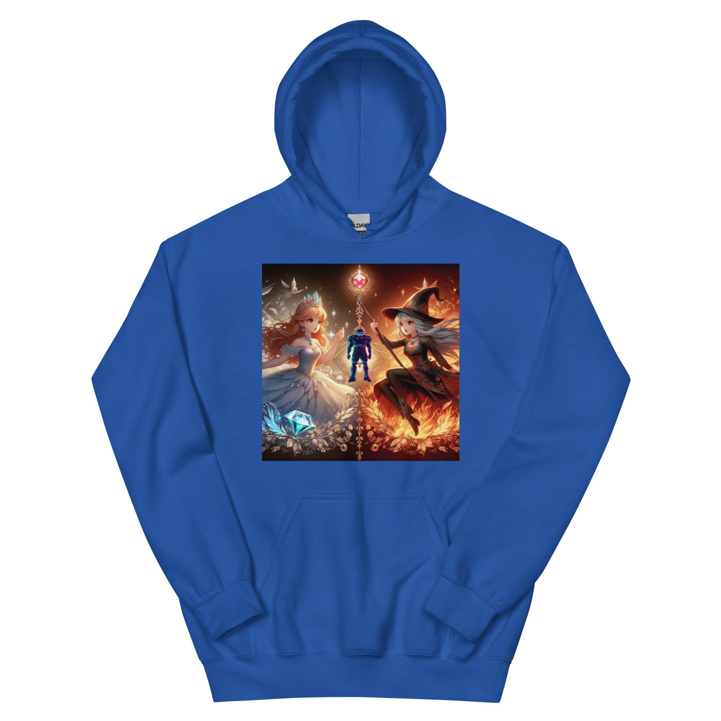 DANGERBALL - HUMAN WEAPON - VS FIRE CHIC OR ICE CHIC - VERSION - Unisex Hoodie