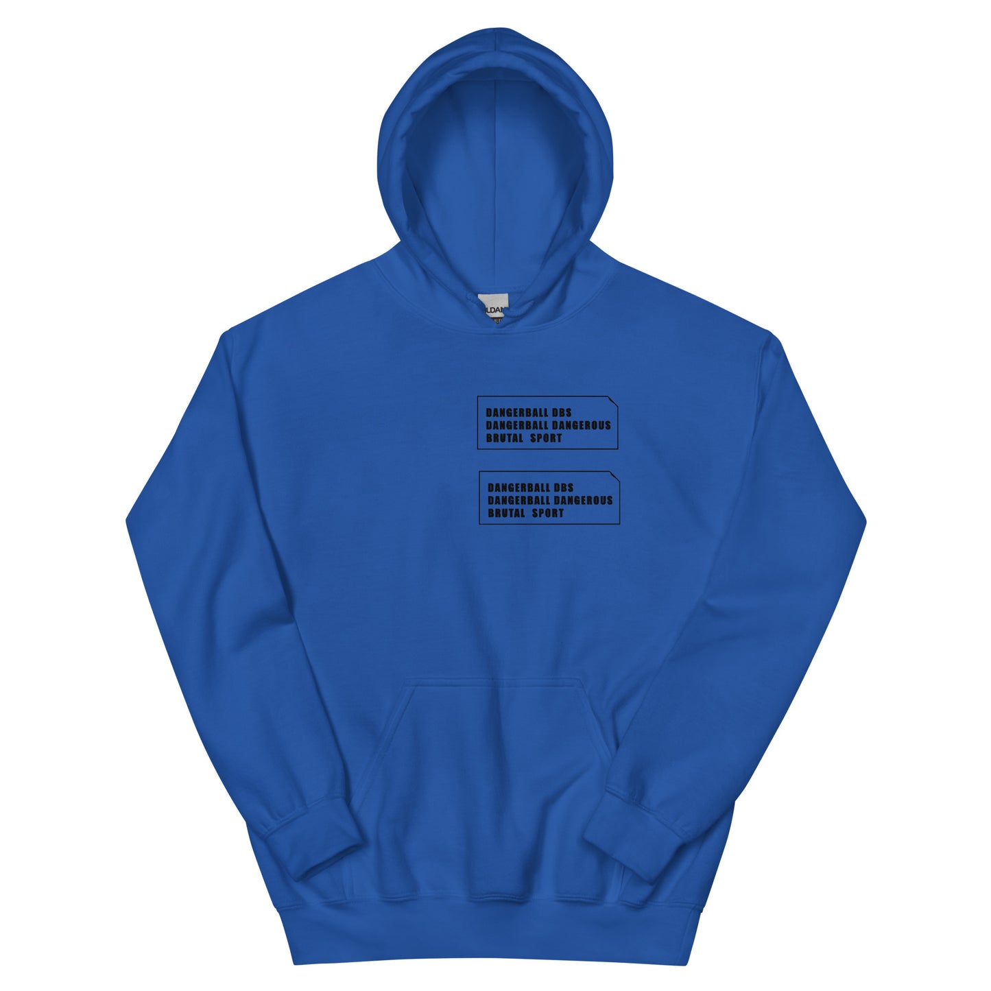 DANGERBALL DBS- DANGEROUS BRUTAL SPORT - Times 2X - Unisex Hoodie
