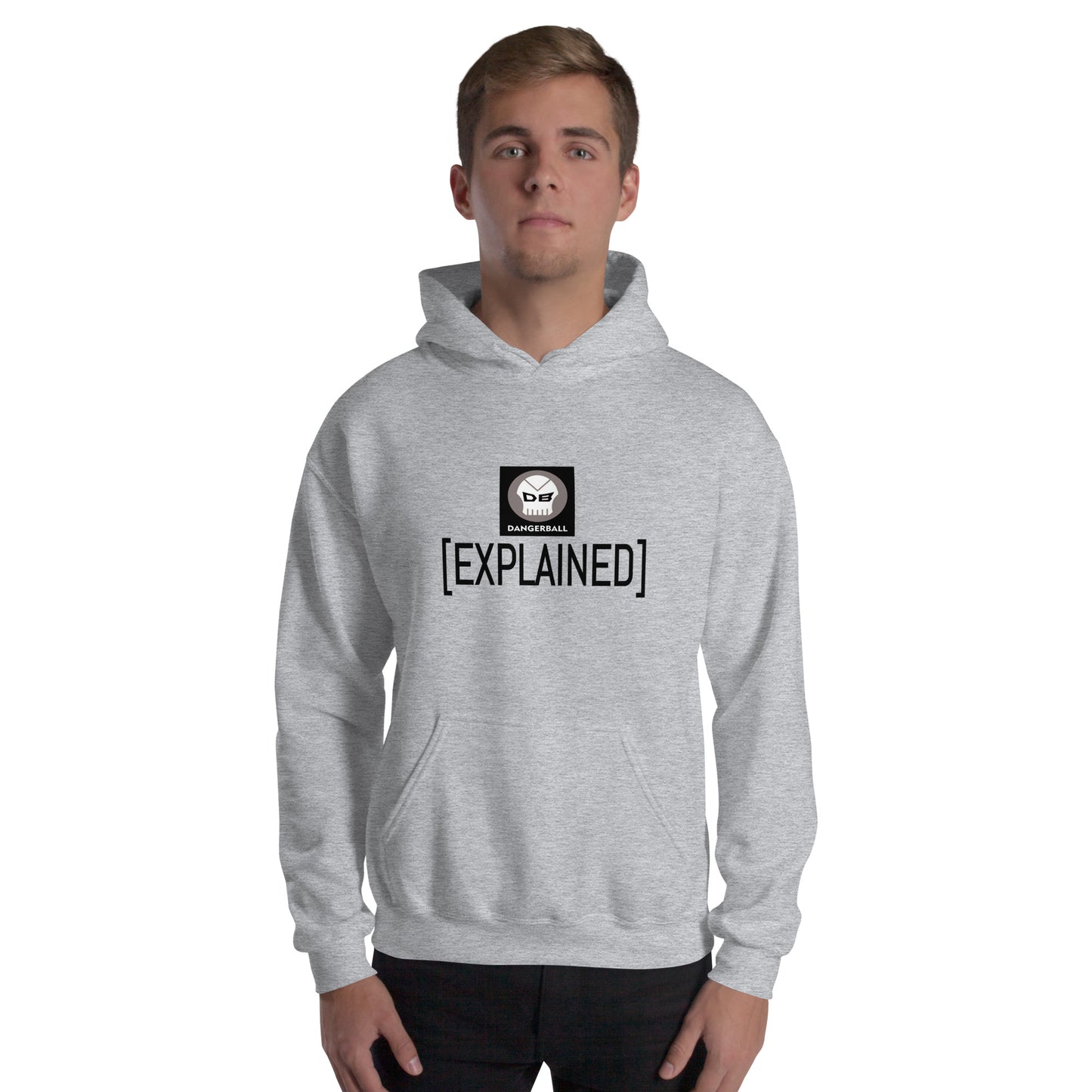 DANGERBALL EXPLAINED- DB SKULL LOGO - Unisex Hoodie