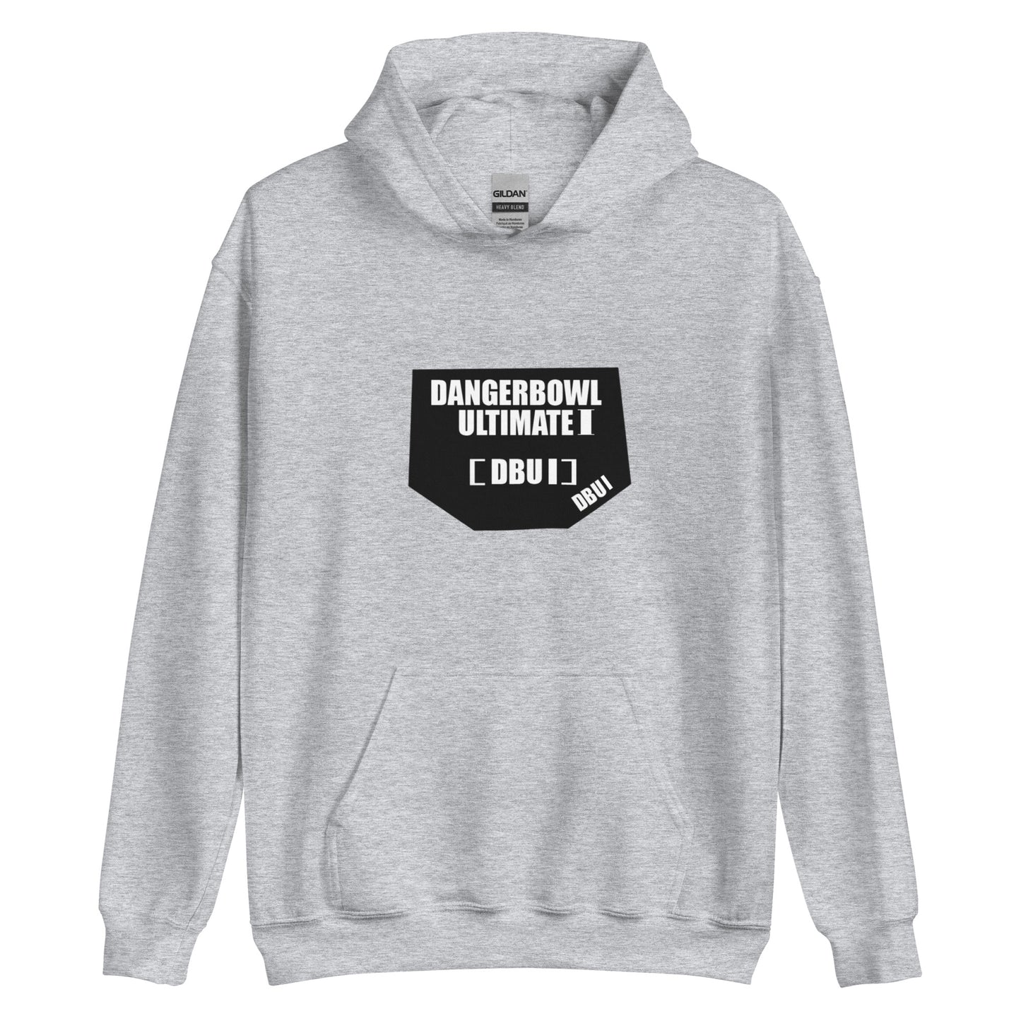 DANGERBOWL ULTIMATE INTERNATIONAL SHIELD LOGO - Unisex Hoodie