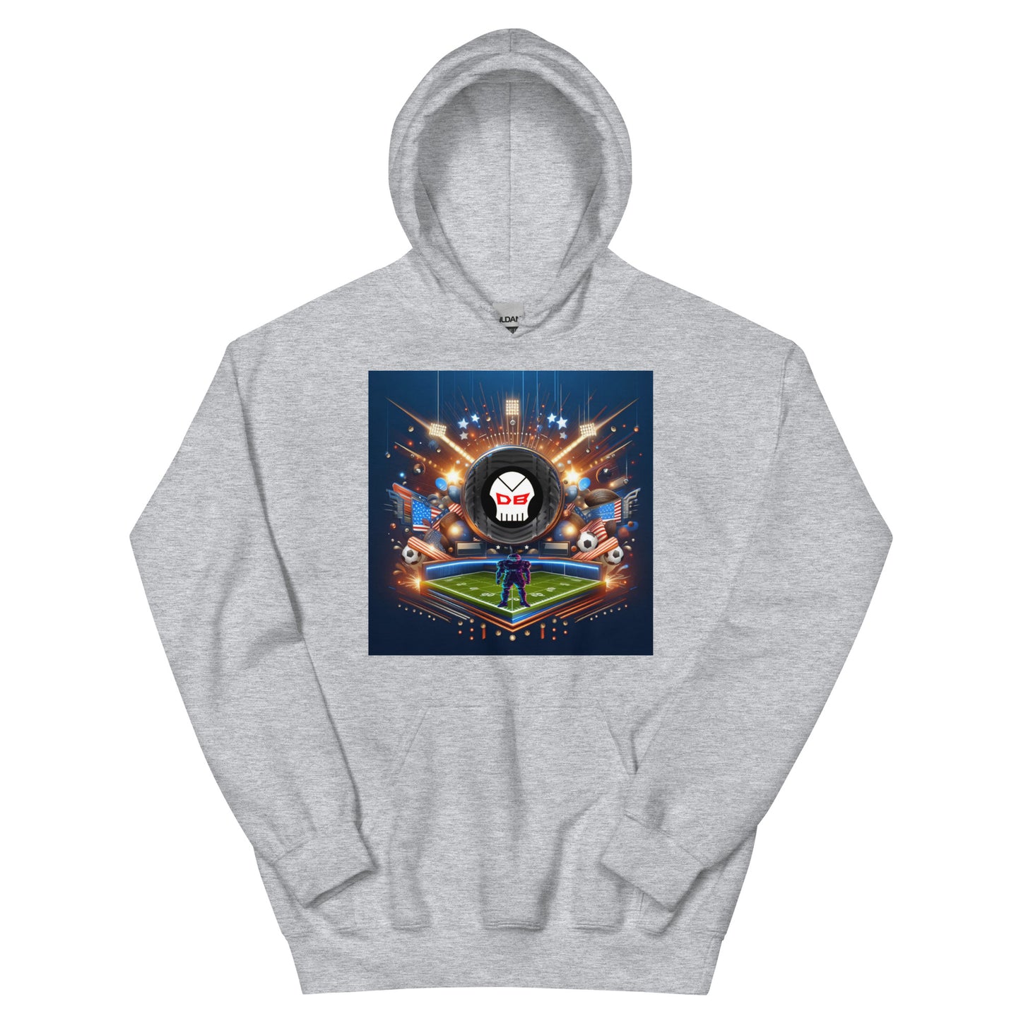 DANGERBALL - HUMAN WEAPON - POWERUP - VERSION - Unisex Hoodie