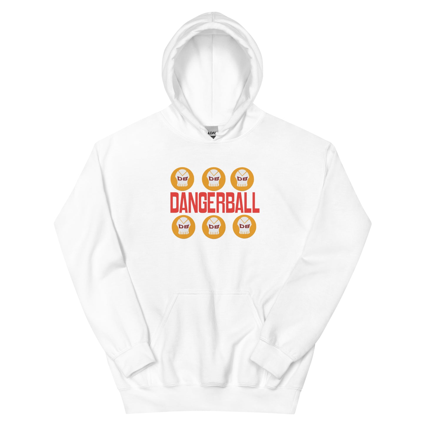 DANGERBALL - 6 TIMES - DB DANGERBALL SKULL - WIN NOW NOT LATER - VERSION - Unisex Hoodie