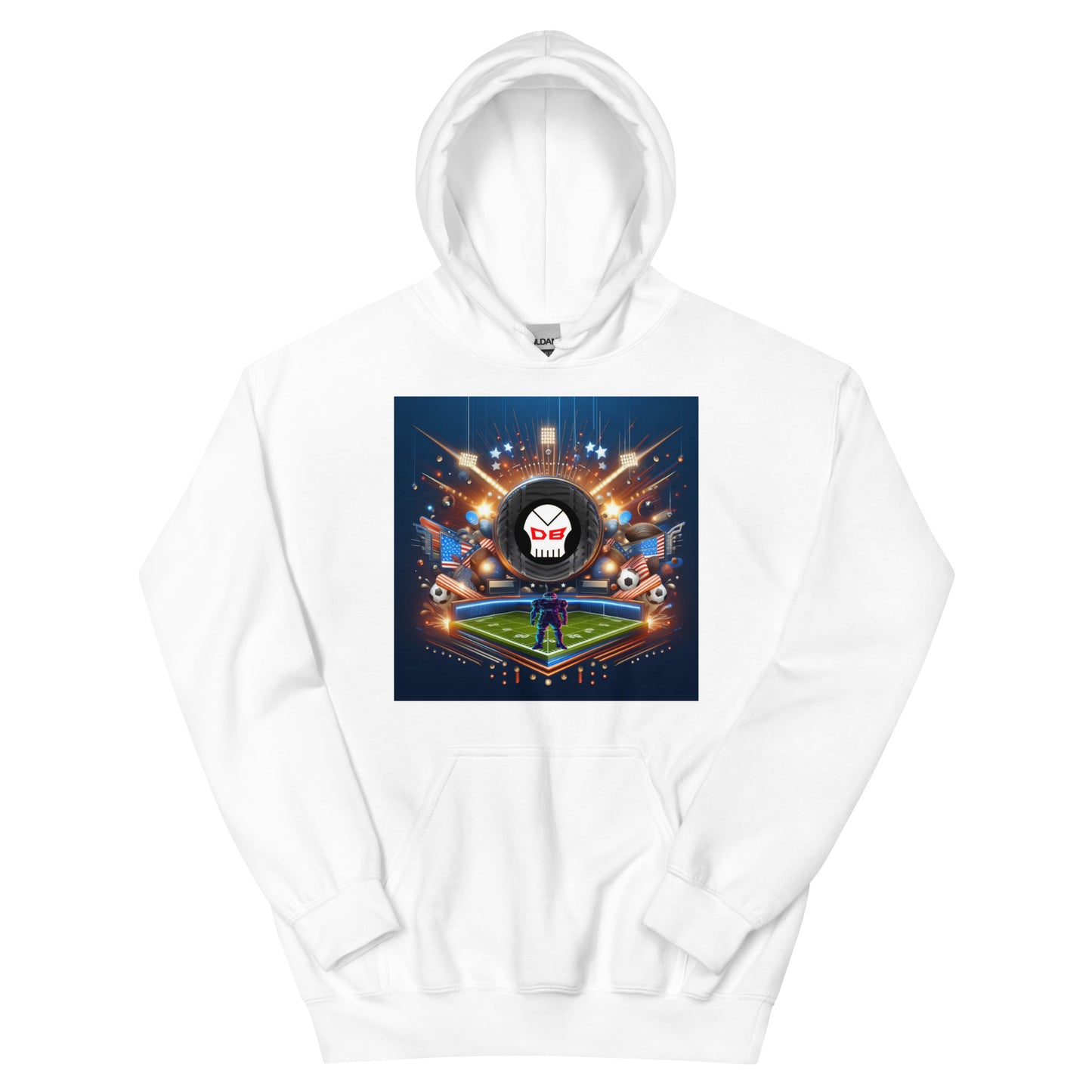 DANGERBALL - HUMAN WEAPON - POWERUP - VERSION - Unisex Hoodie